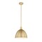 Z-Lite Sawyer 1 Light Pendant, Classic Brass & Classic Brass 4500P12-CB - alternate 7